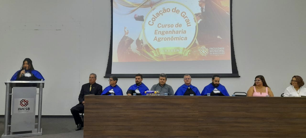 Formatura da 7ª turma de Engenharia Agronômica