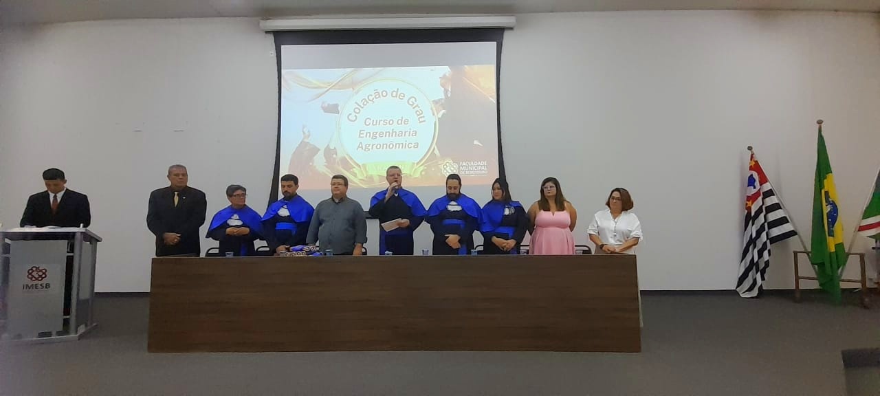 Formatura da 7ª turma de Engenharia Agronômica