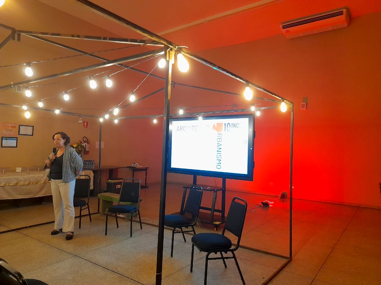 9ª Semana de Arquitetura e Urbanismo | Leandro Paganelli, Lívia Scarpellini e Thais Regina