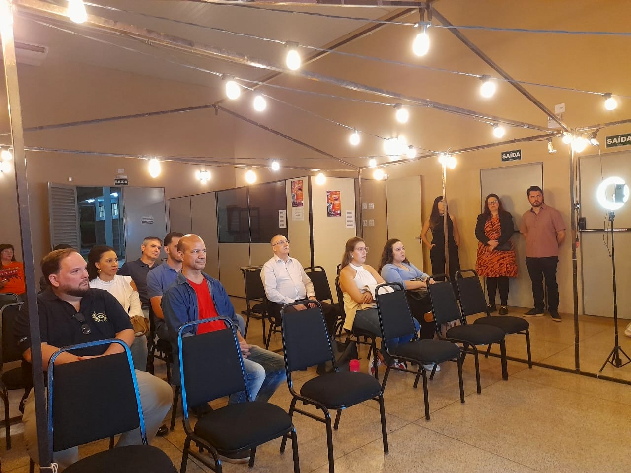 9ª Semana de Arquitetura e Urbanismo | Leandro Paganelli, Lívia Scarpellini e Thais Regina