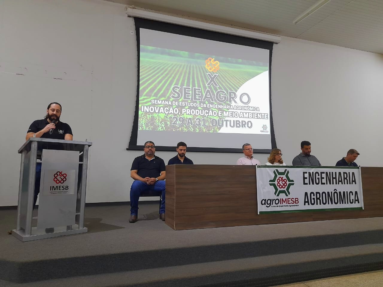 10ª Semana de Estudos de Engenharia Agronômica | 1ª palestra: André Bresqui
