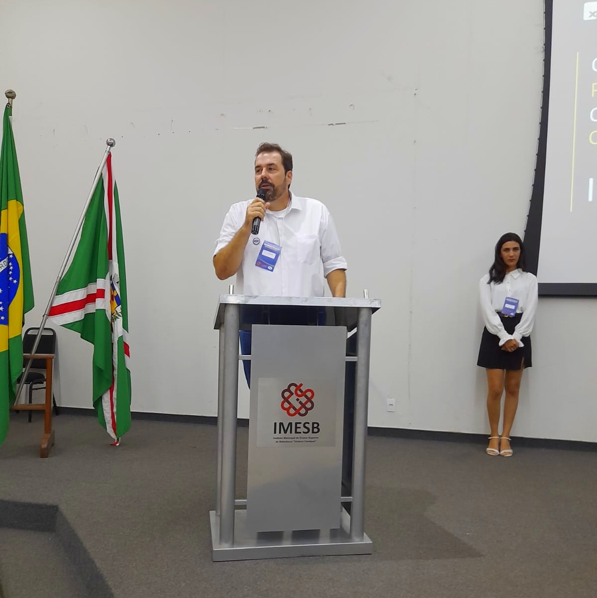 33ª Semana Científica da Administração | Stephanie Achcar e  Rafael Natrielli