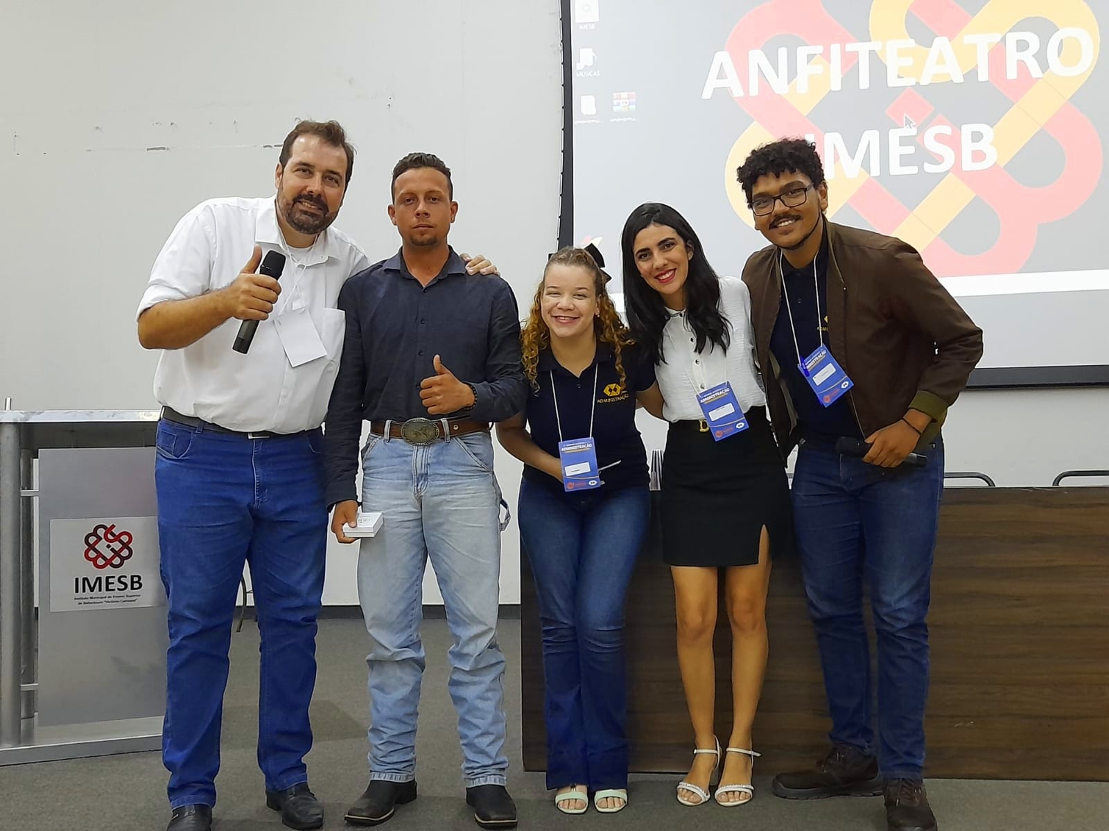 33ª Semana Científica da Administração | Stephanie Achcar e  Rafael Natrielli