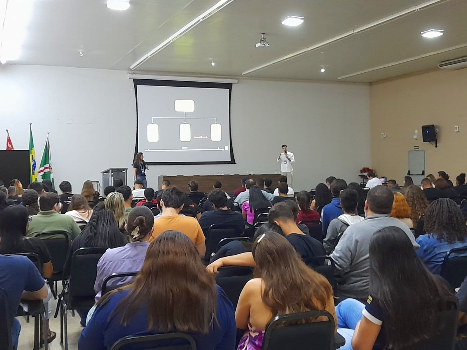 33ª Semana Científica da Administração | Stephanie Achcar e  Rafael Natrielli