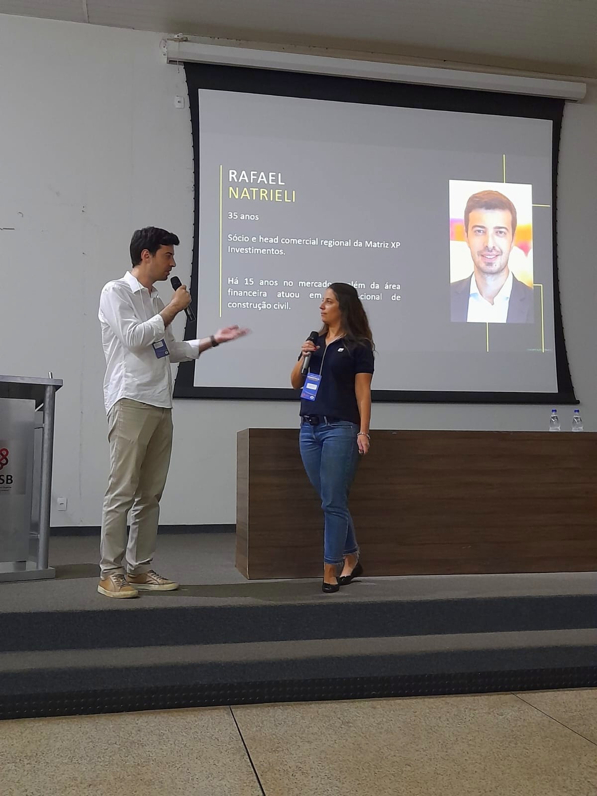 33ª Semana Científica da Administração | Stephanie Achcar e  Rafael Natrielli