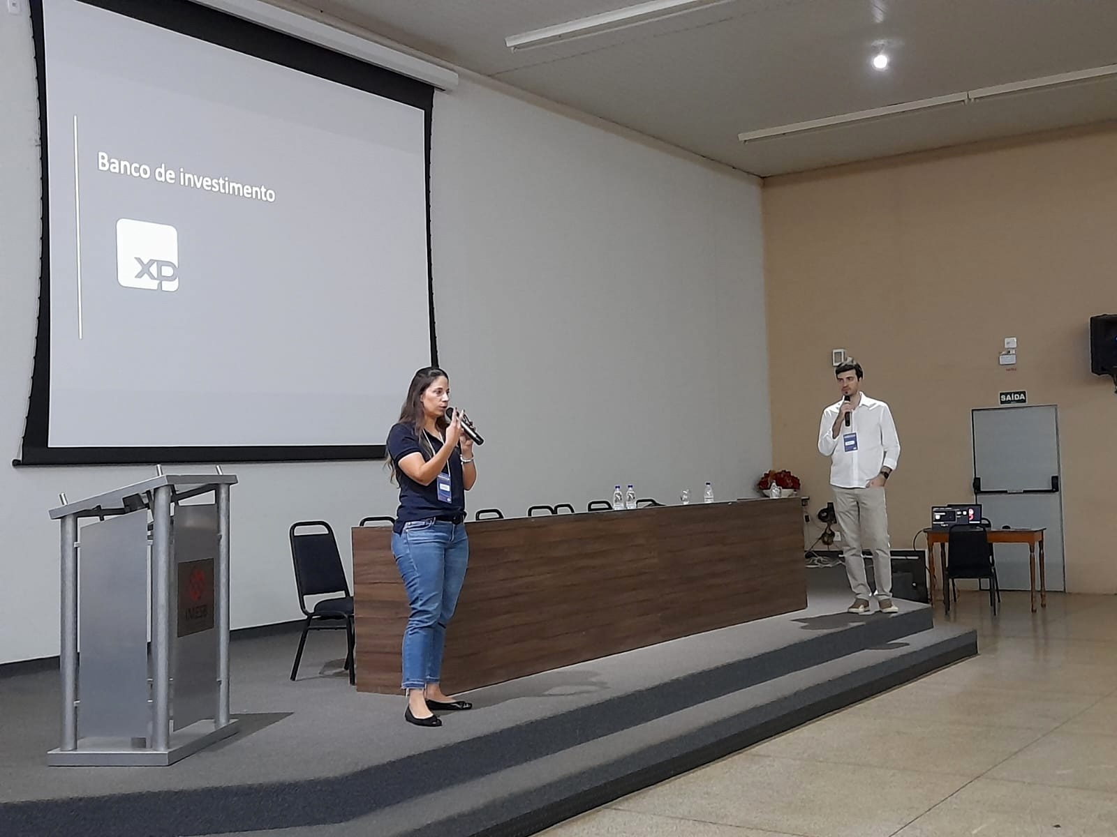 33ª Semana Científica da Administração | Stephanie Achcar e  Rafael Natrielli