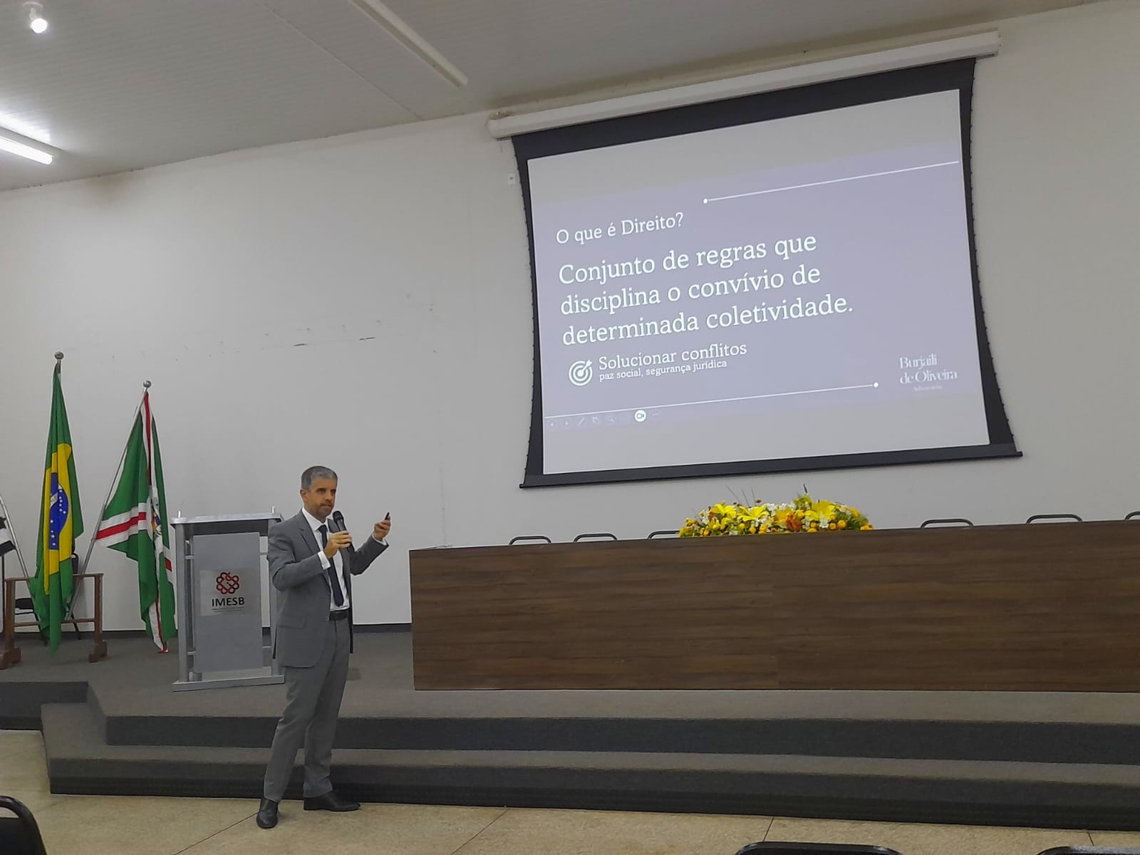 XXI Semana Jurídica | Dr. Gabriel Burjaili de Oliveira