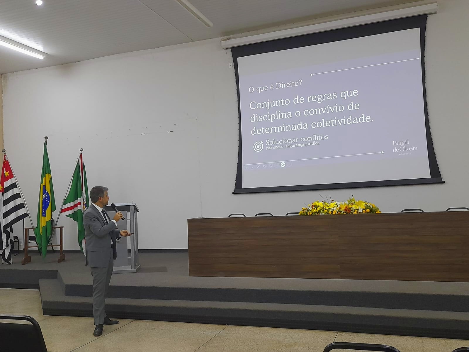 XXI Semana Jurídica | Dr. Gabriel Burjaili de Oliveira