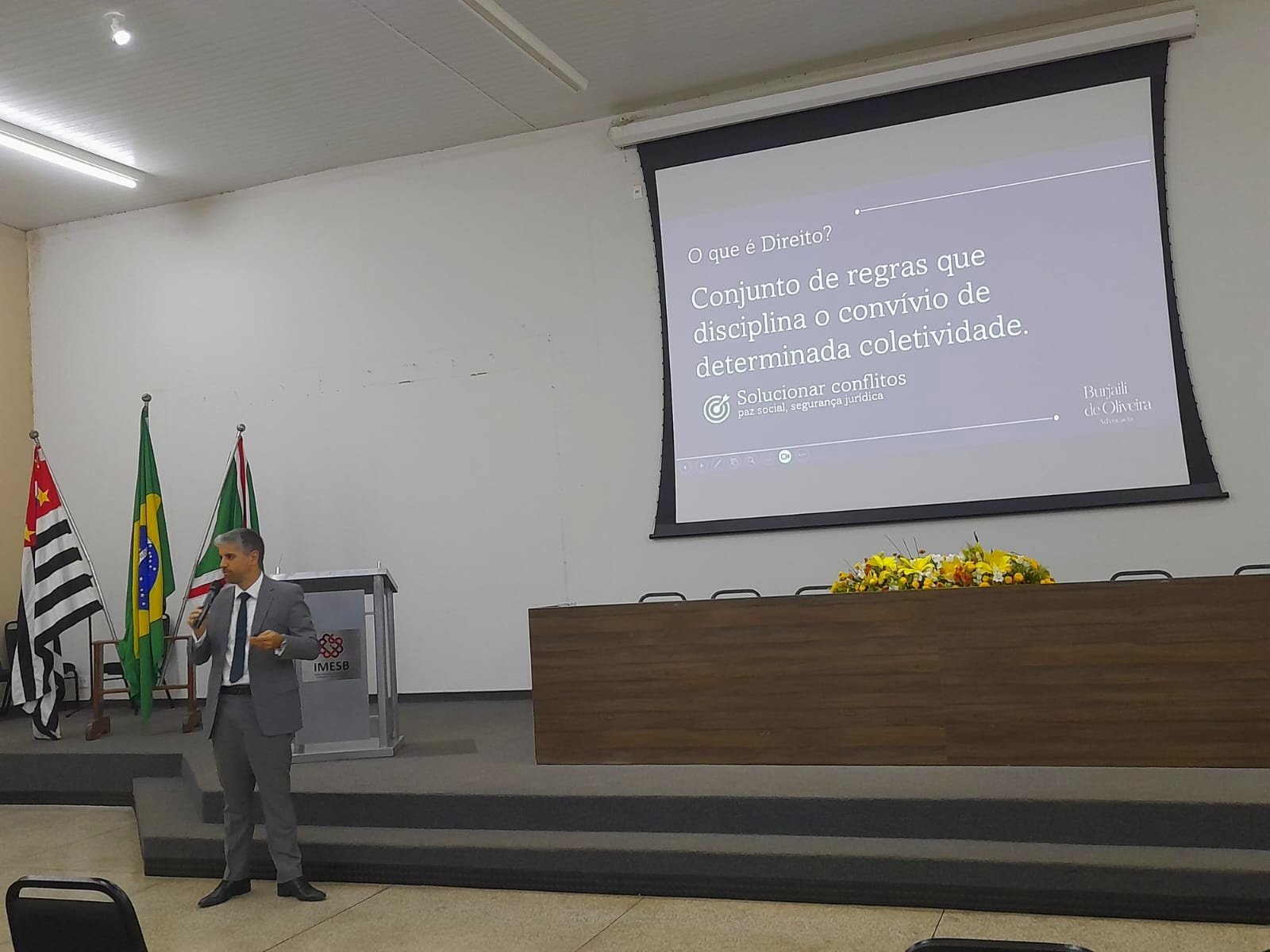 XXI Semana Jurídica | Dr. Gabriel Burjaili de Oliveira