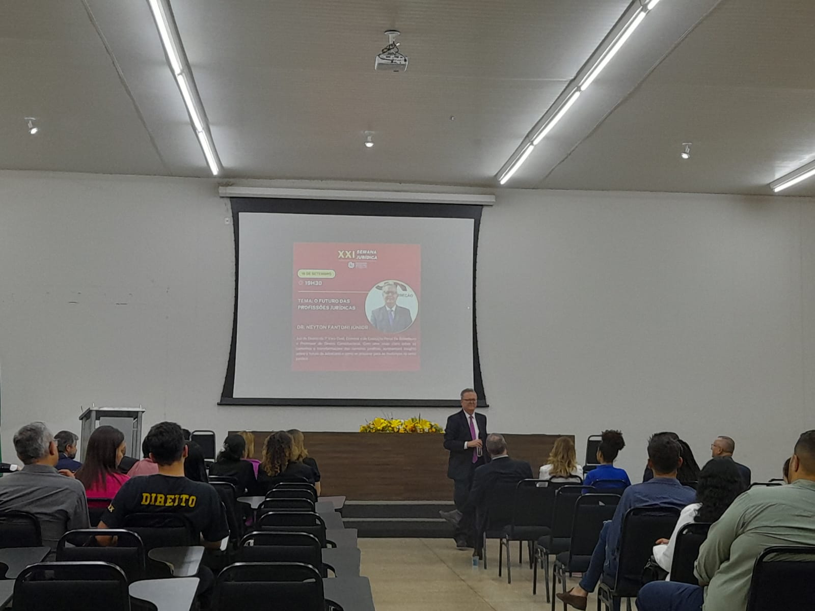 XXI Semana Jurídica | Dr. Neyton Fantoni Júnior - noite