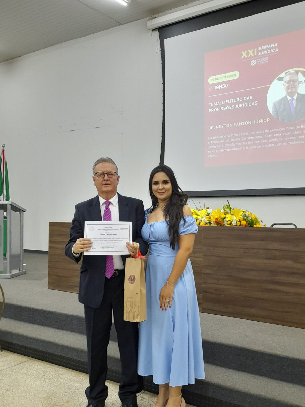 XXI Semana Jurídica | Dr. Neyton Fantoni Júnior - noite