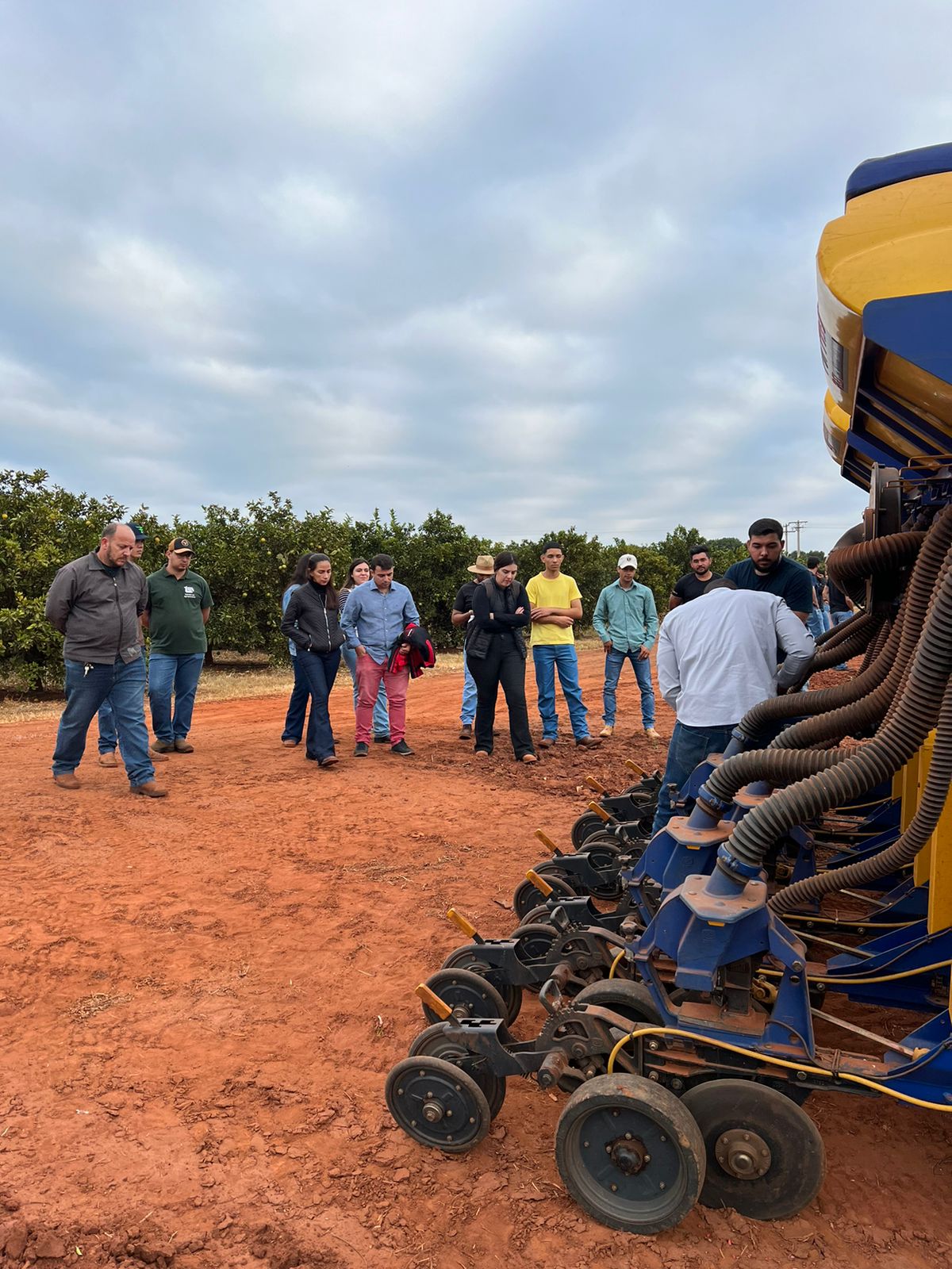 Curso de Engenharia Agronômica promove aulão sobre Regulagem e Calibração