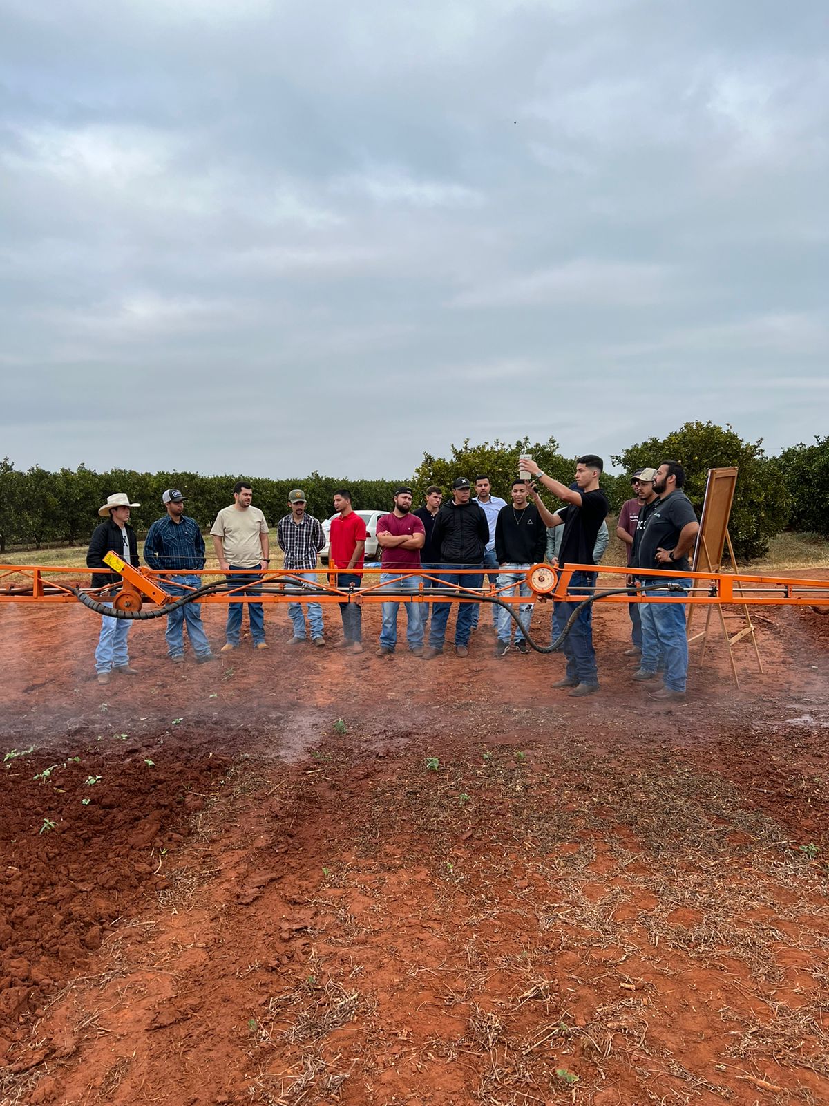 Curso de Engenharia Agronômica promove aulão sobre Regulagem e Calibração