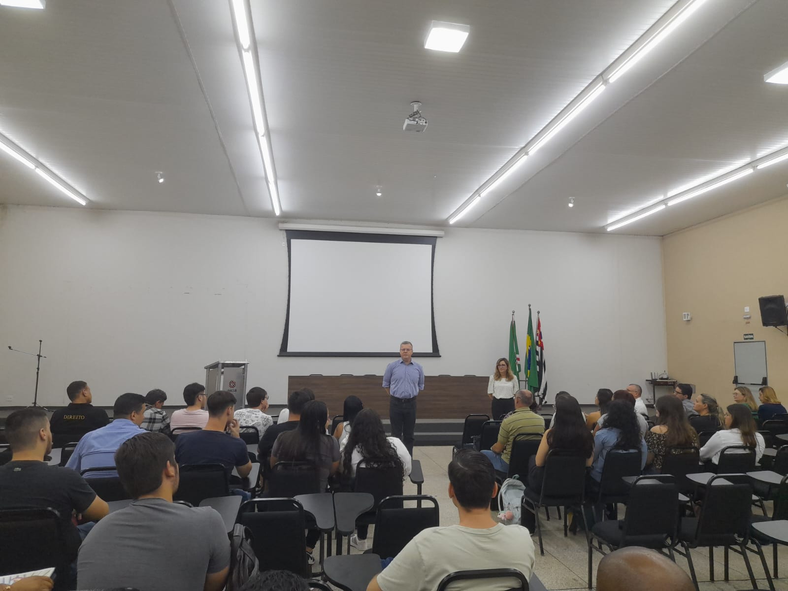 IMESB recepciona seus novos alunos e veteranos