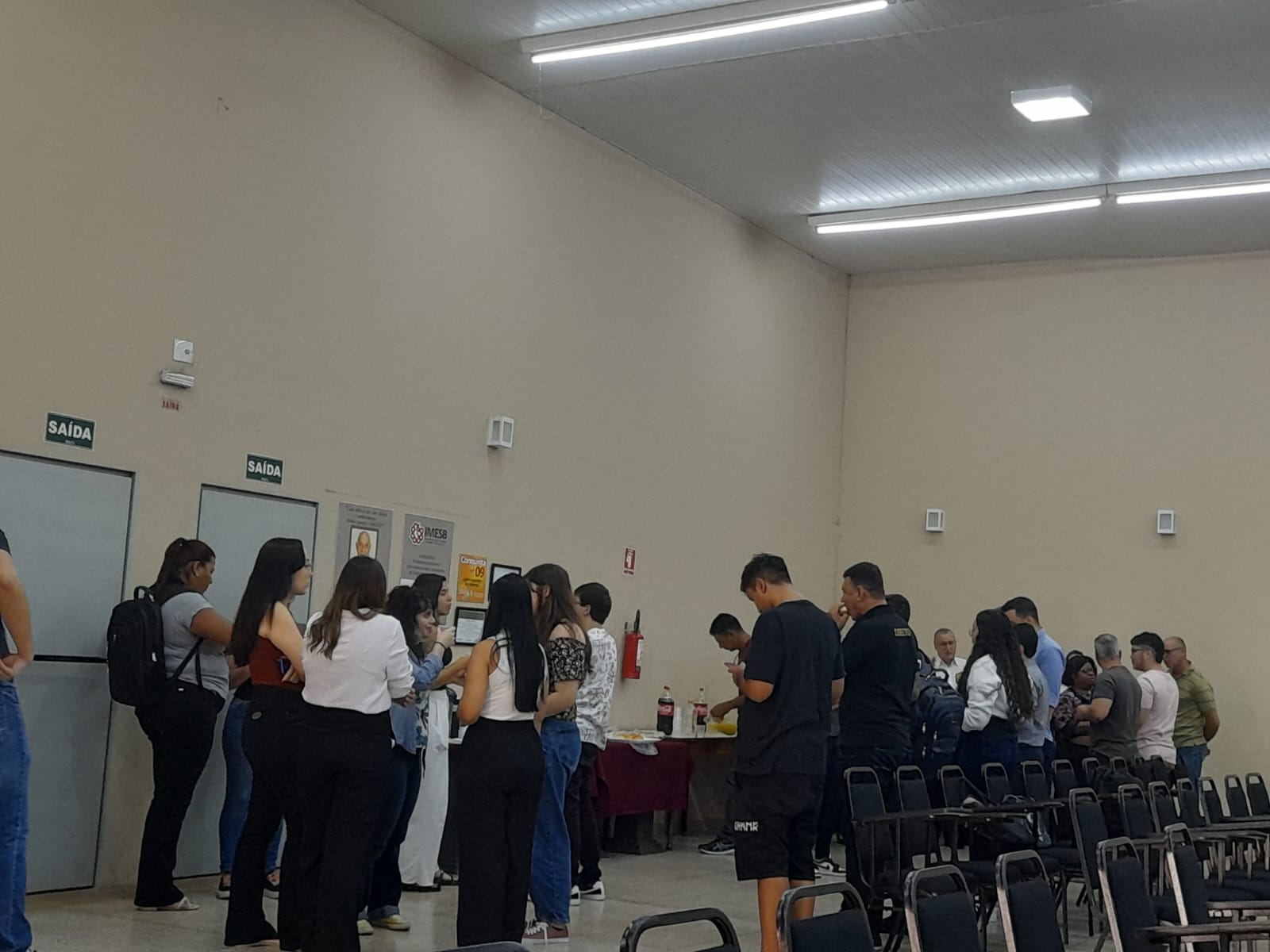 IMESB recepciona seus novos alunos e veteranos