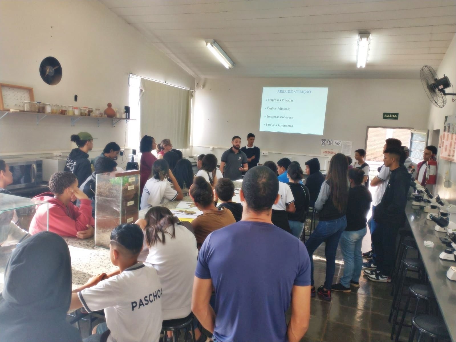 IMESB recebe a visita dos alunos da Escola José Francisco Paschoal