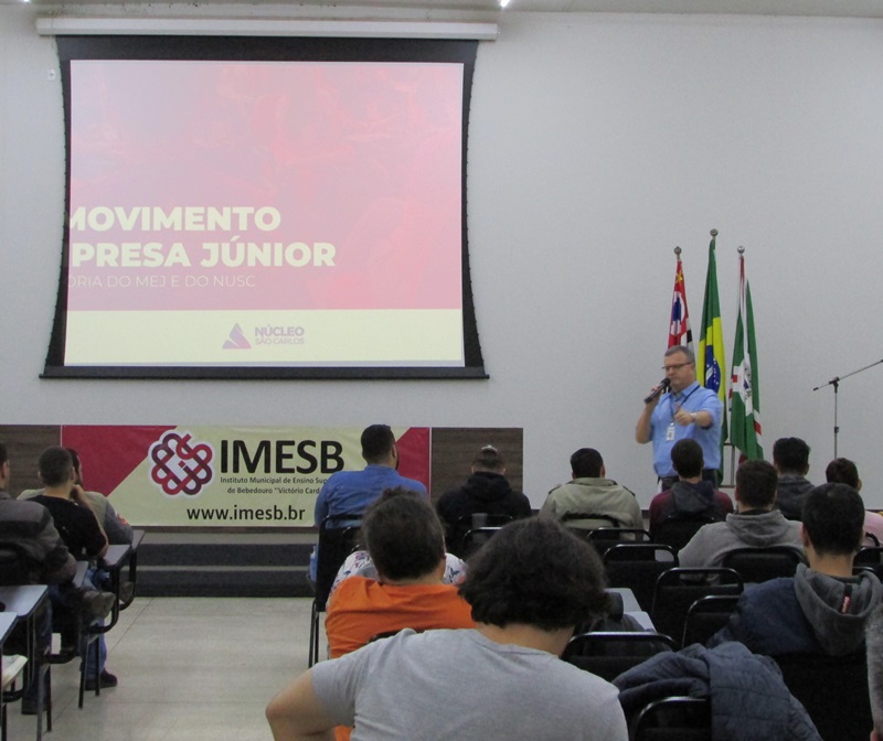 IMESB recebe representantes das Empresas Juniores Núcleo São Carlos