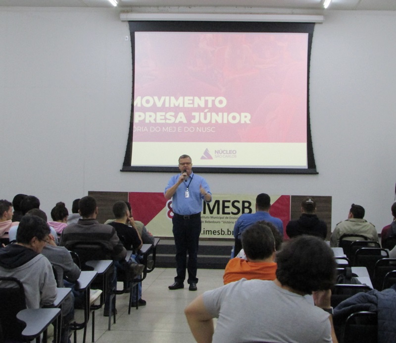 IMESB recebe representantes das Empresas Juniores Núcleo São Carlos