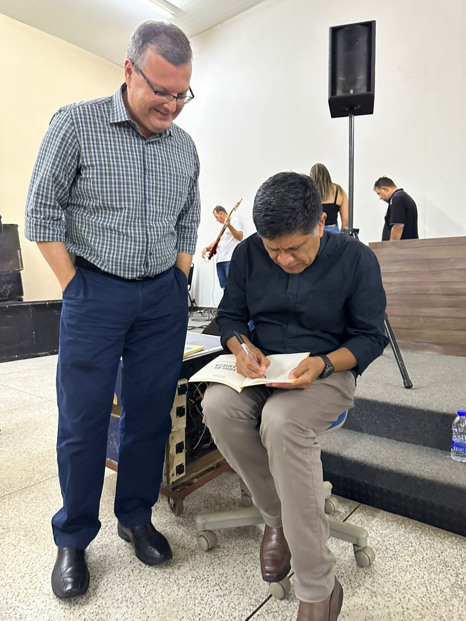 Semana de Acolhimento do IMESB recebe o jornalista João Carlos Borda e Dr. Luís Felipe Archangelo