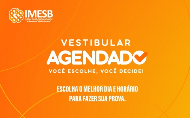 IMESB abre inscrições para o Vestibular Agendado 2023